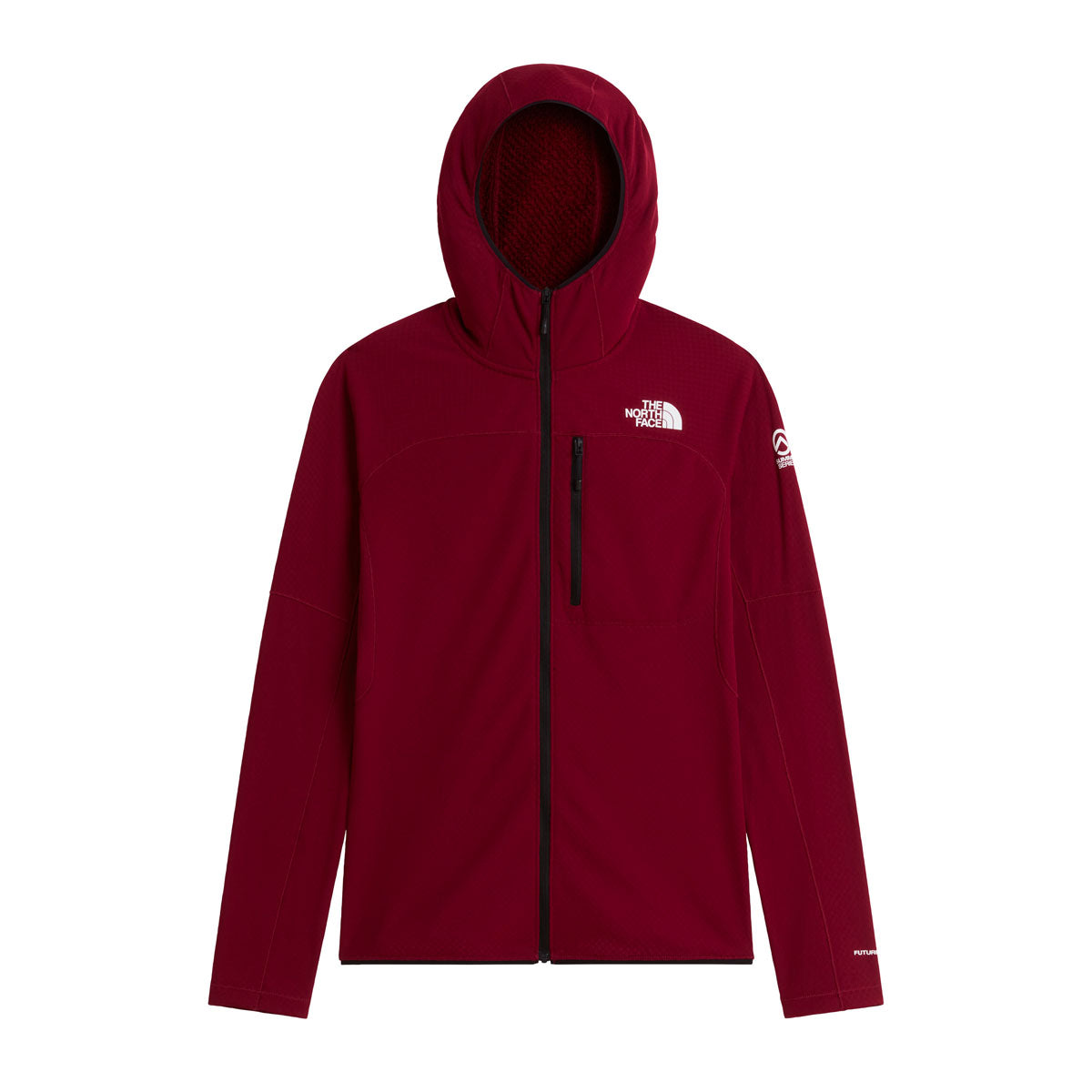 The North Face Summit Futurefleece Giacca in Pile con Cappuccio Donna – Burgundy Crush, dettaglio 3