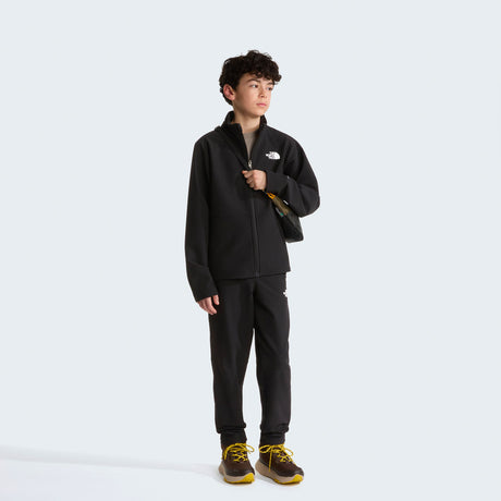 The North Face Perlino Pantaloni Softshell Ragazzi – Black, dettaglio 2