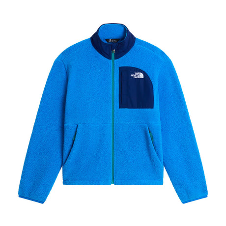 The North Face Yumiori Off-Peak Giacca in Pile Full Zip Ragazzo – Active Blue Bold, dettaglio 4