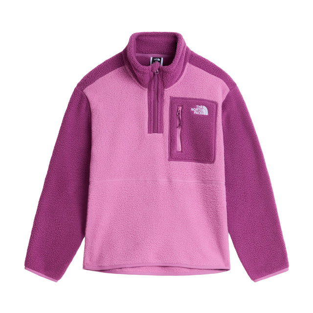 The North Face Giacca in pile Yumiori con cerniera a 1/4 da ragazzi
