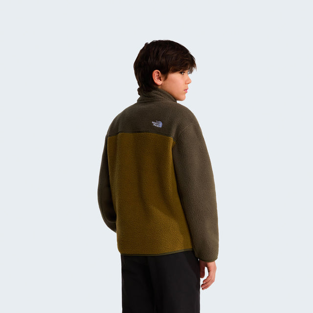 The North Face Giacca in pile Yumiori con cerniera a 1/4 da ragazzi