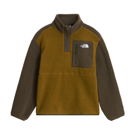 The North Face Yumiori Pile con Zip 1/4 Ragazzi – Caraway Seed Taupe, dettaglio 2