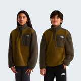 The North Face Giacca in pile Yumiori con cerniera a 1/4 da ragazzi