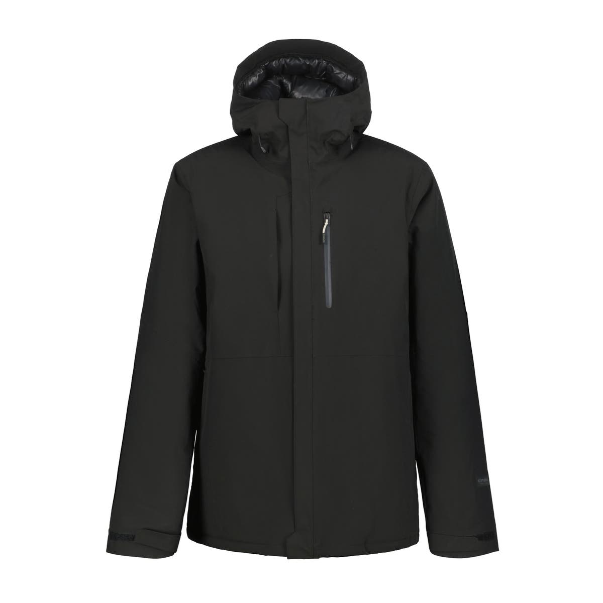 Icepeak Bakerhill Parka Imbottito Uomo – Black, vista frontale