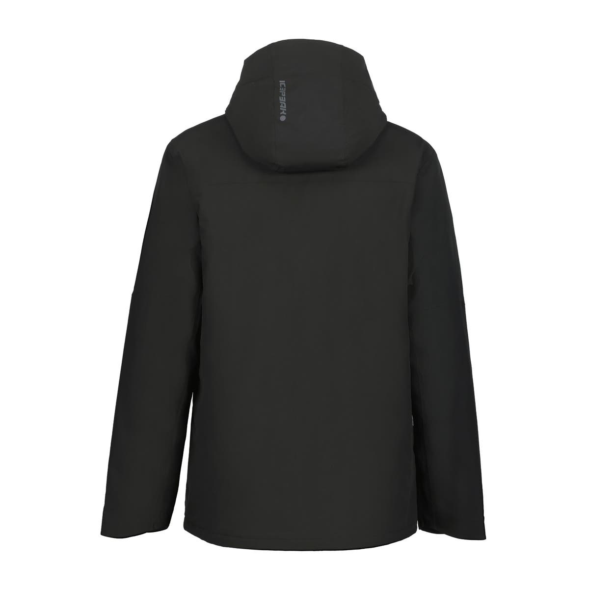 Icepeak Bakerhill Parka Imbottito Uomo – Black, vista retro