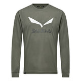 Salewa Solidlogo Dry'Ton Maglia Maniche Lunghe Uomo