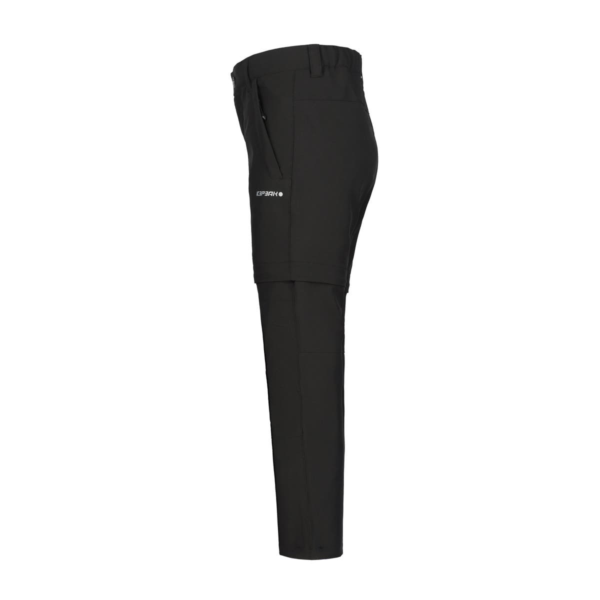 Icepeak Kayes Pantaloni Outdoor Junior – Black, vista laterale