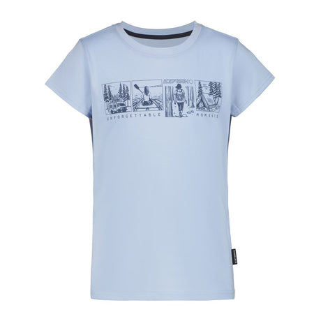 Icepeak Kearny T-Shirt Junior – Sky, vista frontale