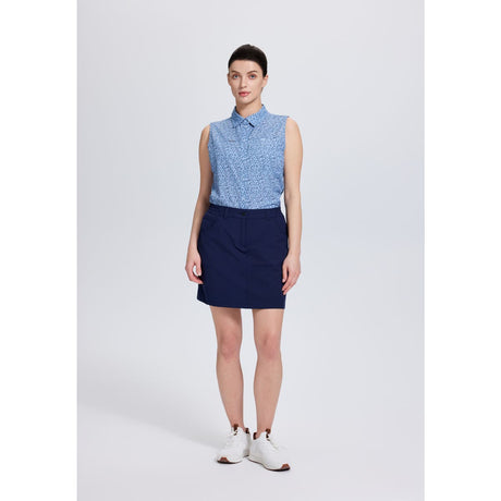 Icepeak Bedra Gonna Pantalone Donna – Dark Blue, indossato fronte