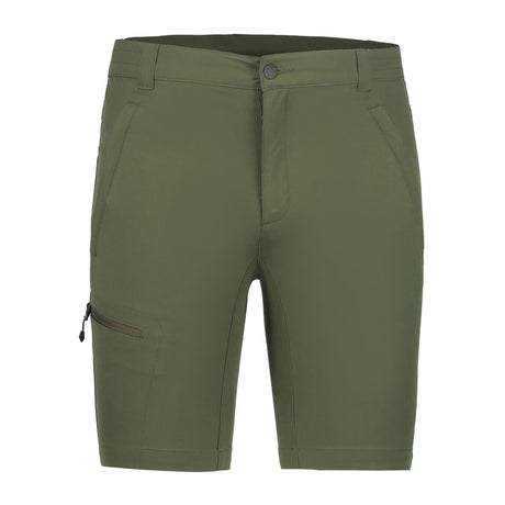 Icepeak Berwyn Pantaloncini Uomo – Dark Olive, vista frontale