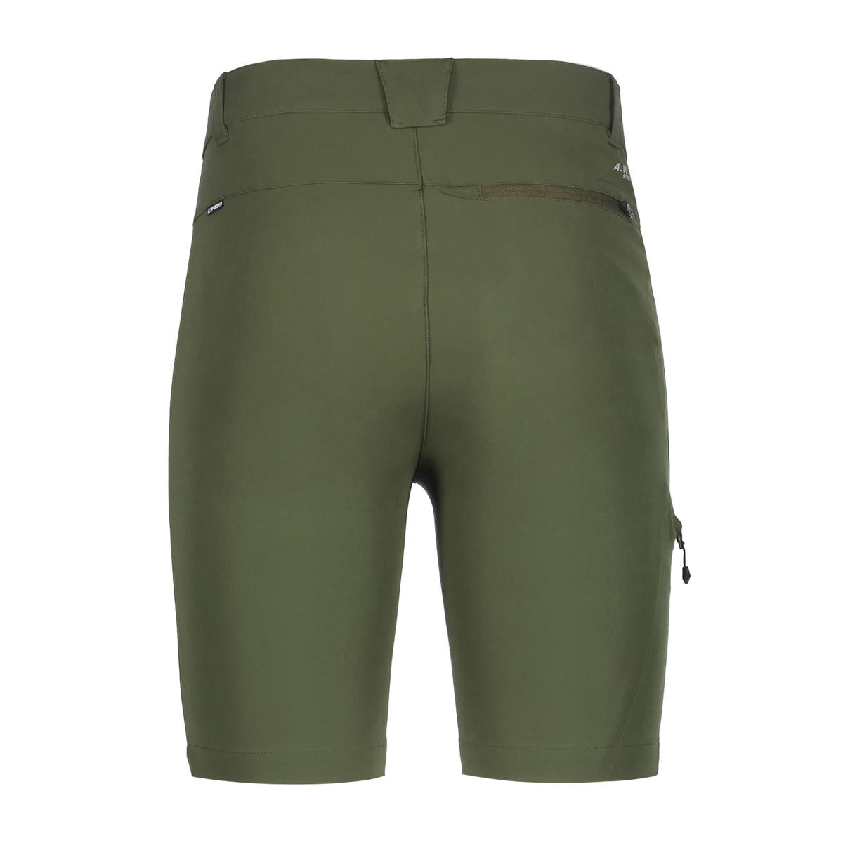 Icepeak Berwyn Pantaloncini Uomo – Dark Olive, vista retro