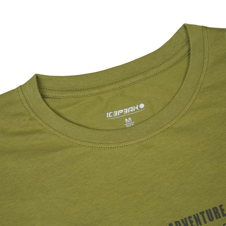 Icepeak Mocbach T-Shirt Uomo – Olive, dettaglio 1