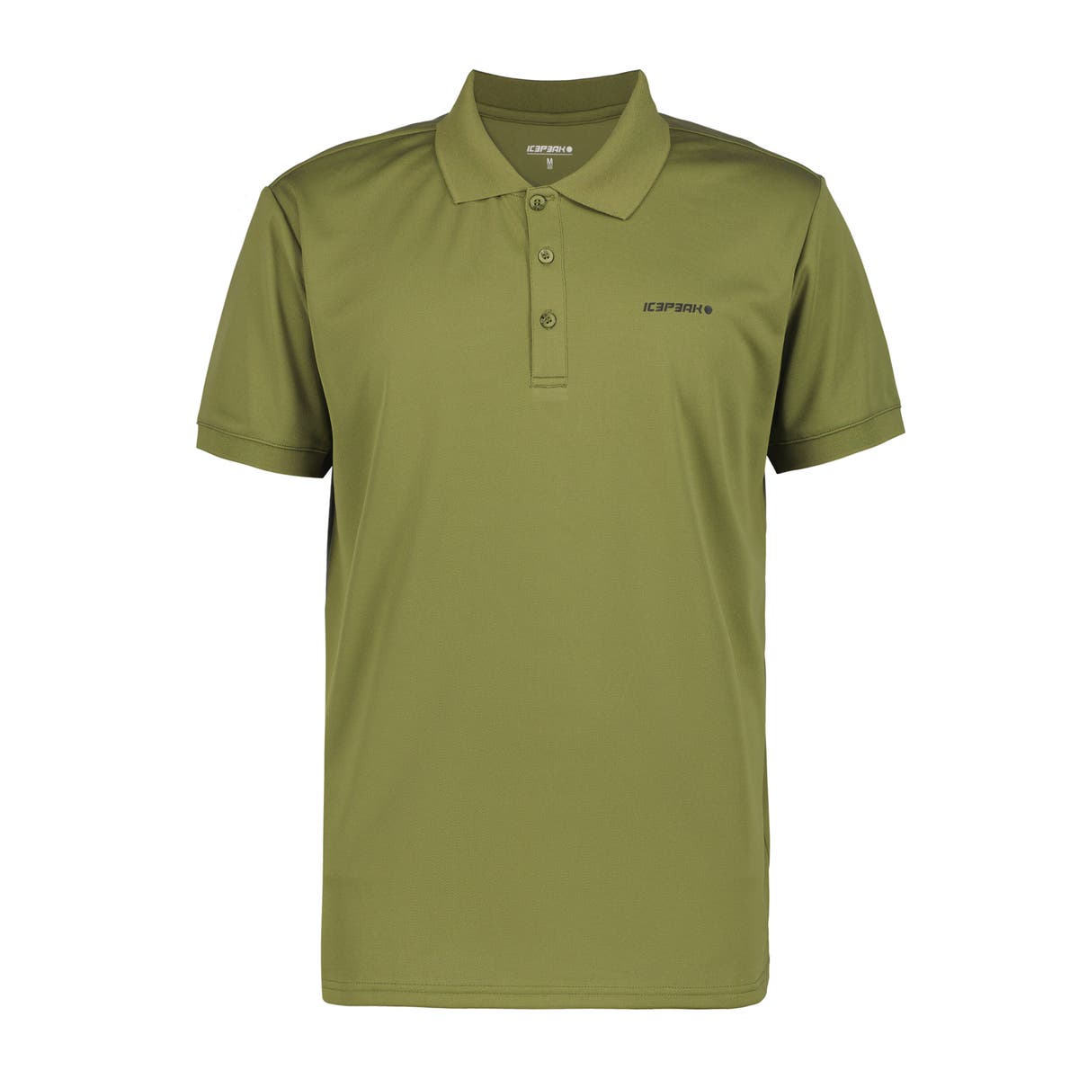 Icepeak Bellmont Polo Uomo – Dark Green, vista frontale