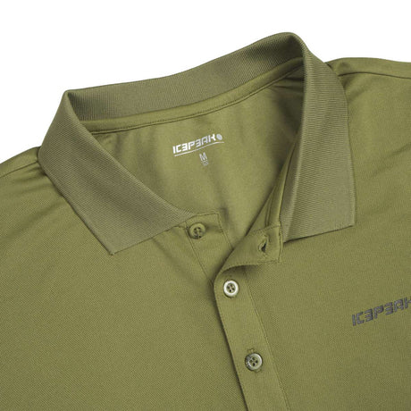 Icepeak Bellmont Polo Uomo – Dark Green, dettaglio 1