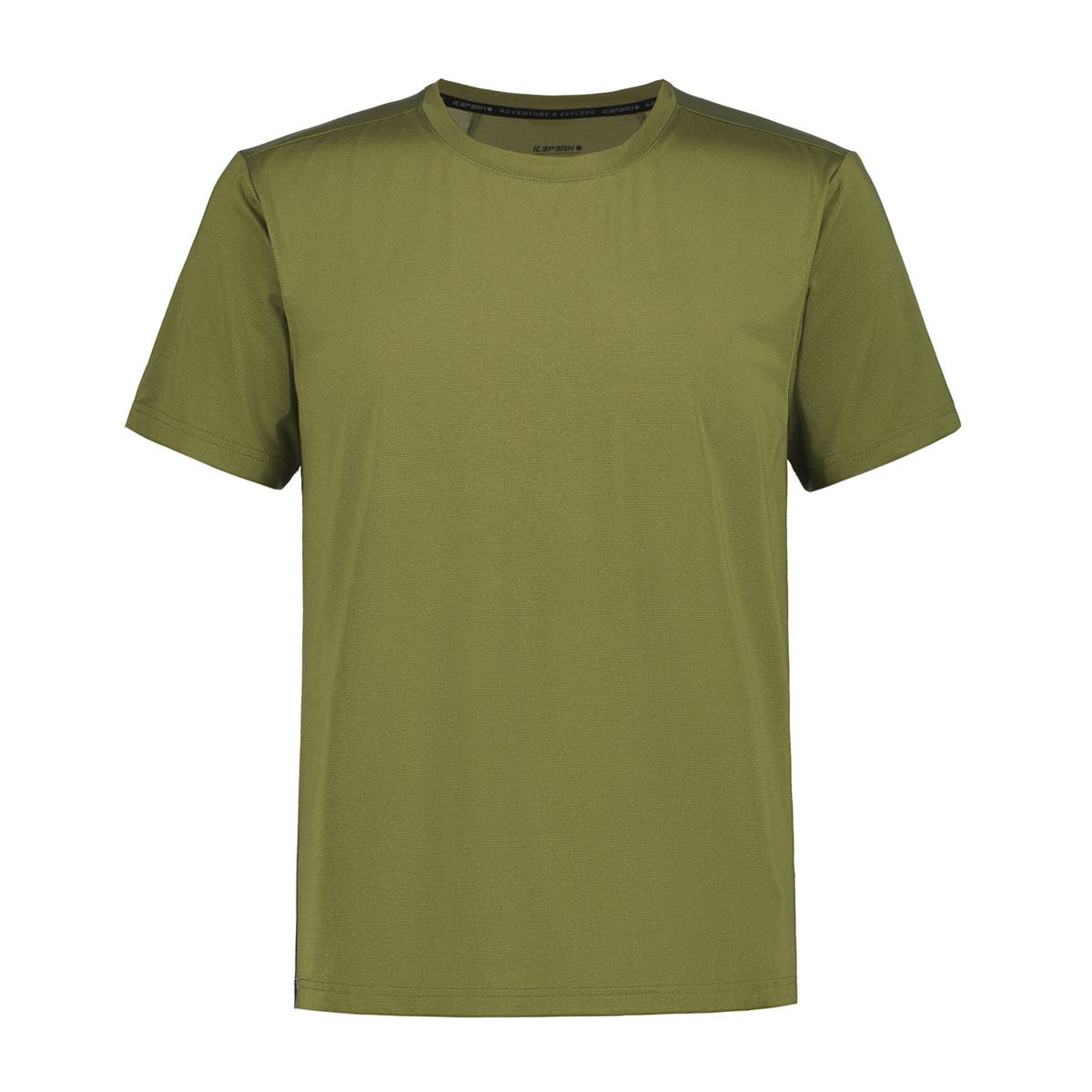 Icepeak Decker T-Shirt Uomo – Dark Green, vista frontale