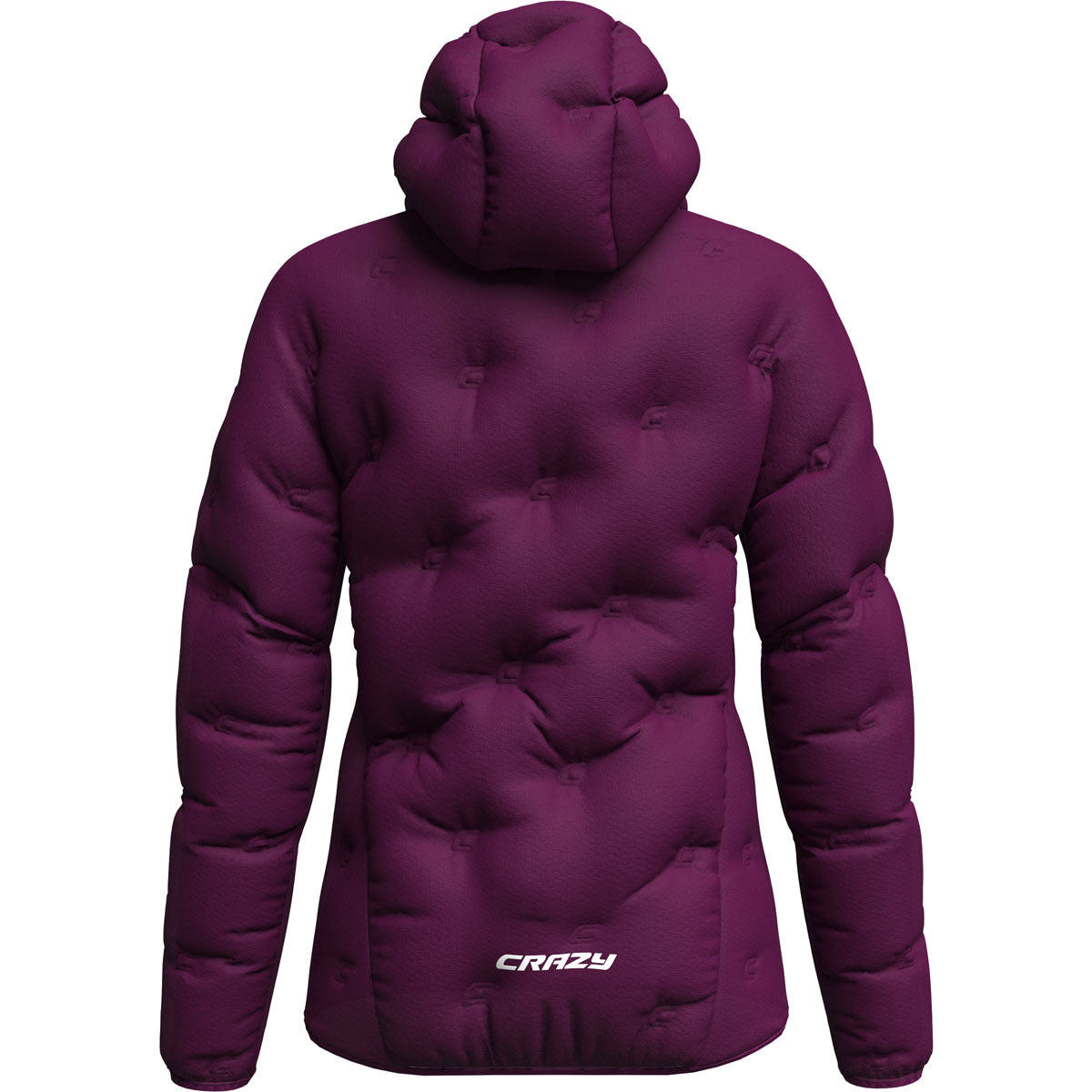 Crazy Levity Piumino Donna – Blush, vista retro