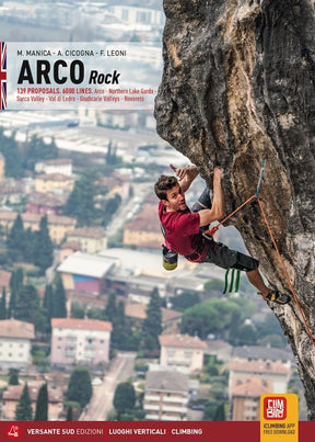 Versante Sud Arco Rock 2026 Guida Arrampicata Inglese – copertina