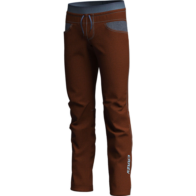 Crazy Pant Joker - Pantalone uomo tempo libero colore Chili