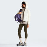 The North Face Hydrenalite Giacca in Piumino con Cappuccio Donna – White Dune, vista retro