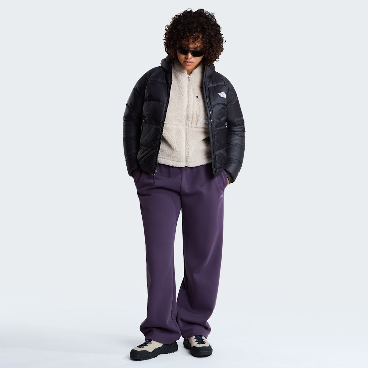 The North Face Hydrenalite Giacca in Piumino con Cappuccio Donna – Black, vista retro