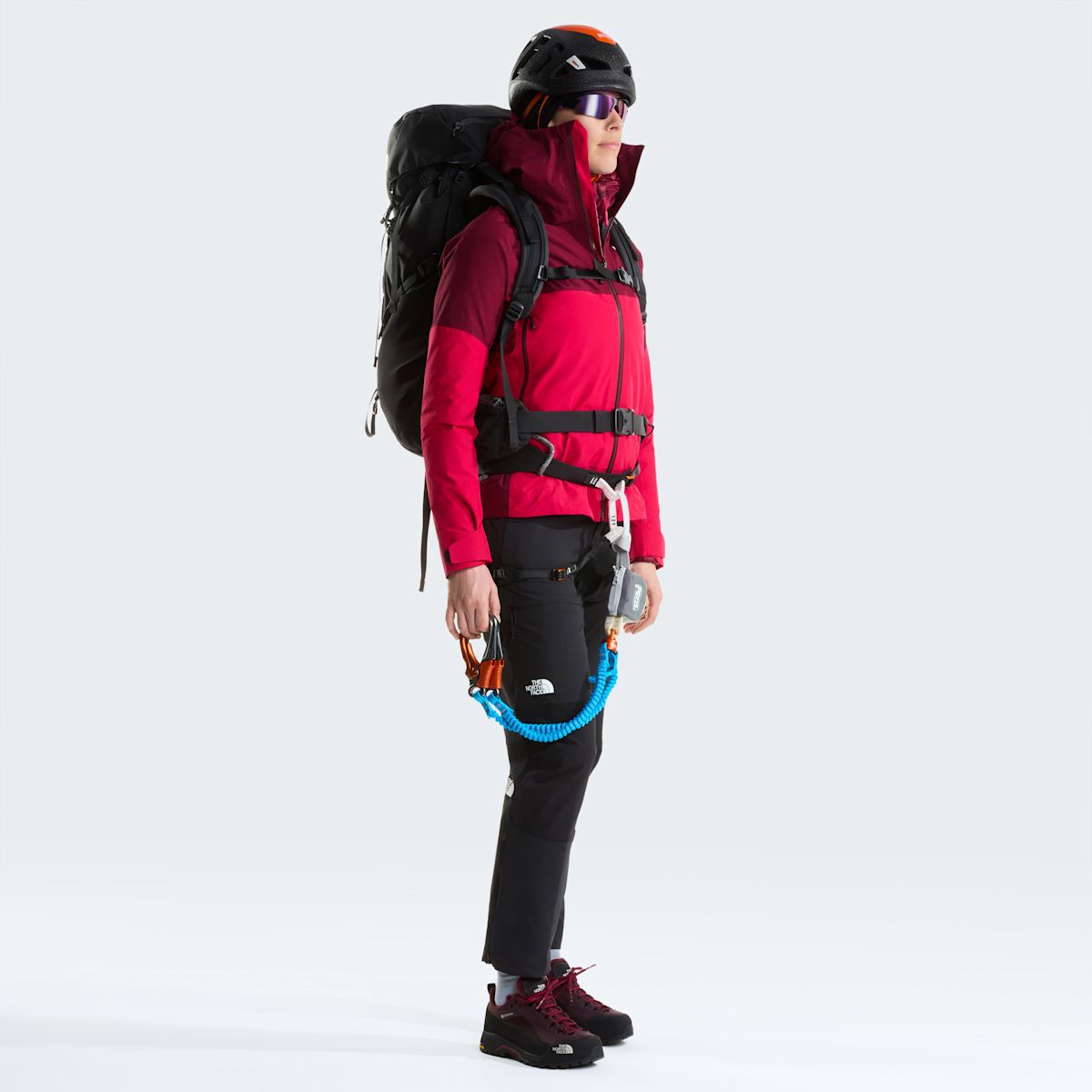 The North Face Reinforced Pantaloni Alpinismo Donna – Black, vista retro