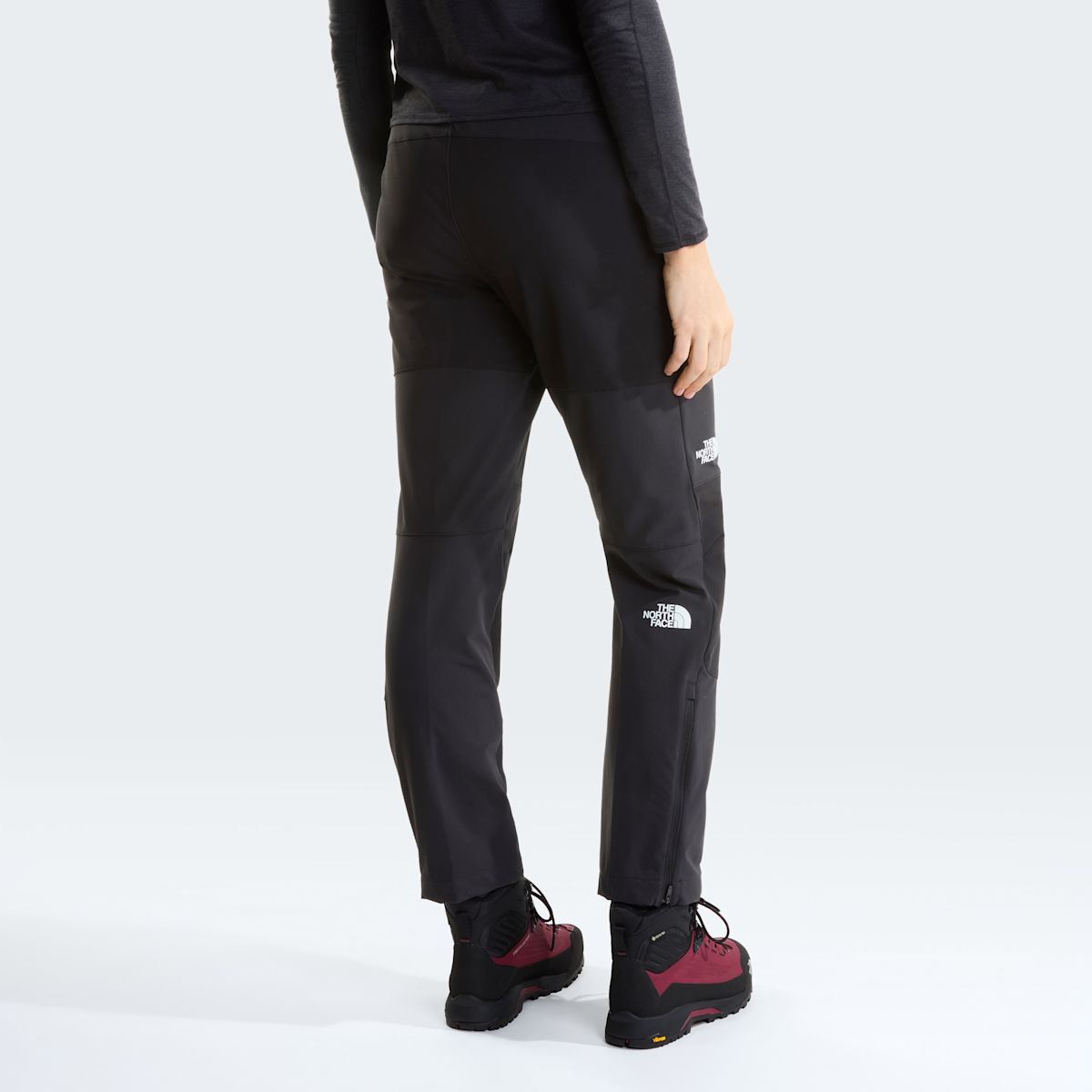 The North Face Reinforced Pantaloni Alpinismo Donna – Black, dettaglio