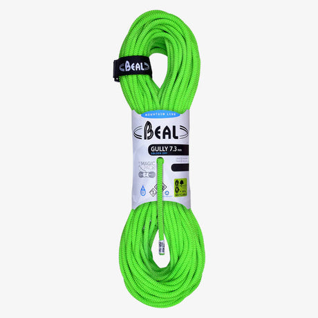 BEAL Gully 7.3mm Unicore - Golden DRY - 60 MT - Green