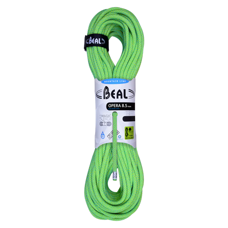 BEAL Opera 8.5mm Unicore - DRY Cover - 50 MT - Green