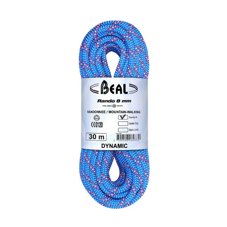 BEAL Rando 8MM - 30 MT - Blue
