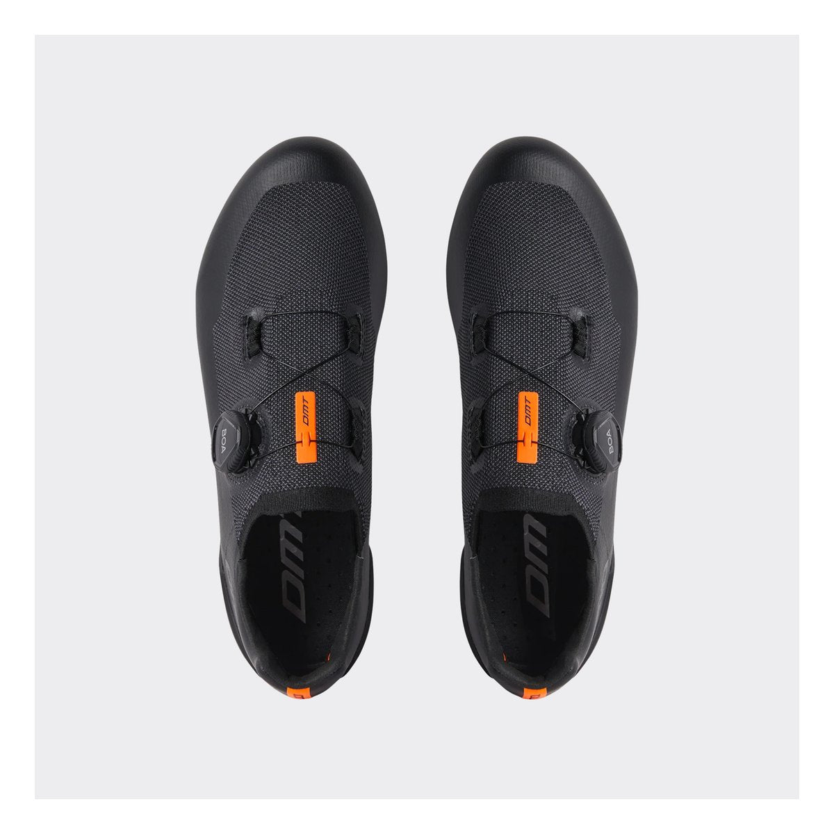 DMT KR30 Scarpe Ciclismo Strada Knit Carbonio – Black, vista dall’alto