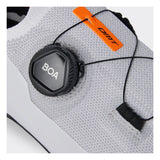 DMT KR30 Scarpe Ciclismo Strada Knit Carbonio – White, dettaglio chiusura