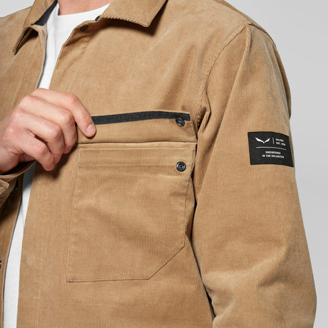 Salewa Fanes Cord Camicia Over Uomo
