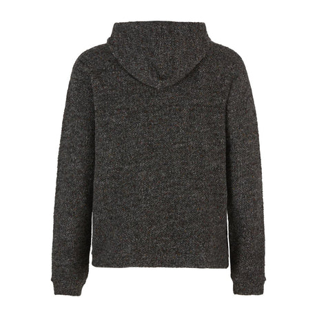 E9 Baghy Felpa con Cappuccio Uomo – Ash, retro