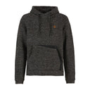 E9 Baghy Felpa con Cappuccio Uomo – Ash, davanti