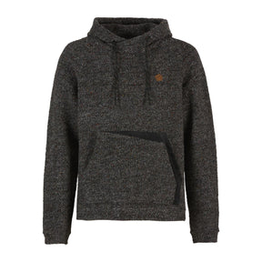 E9 Baghy Felpa con Cappuccio Uomo – Ash, davanti