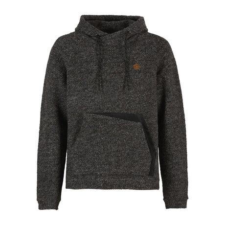 E9 Baghy Felpa con Cappuccio Uomo – Ash, davanti