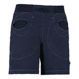 E9 Mix Short Pantaloncini Arrampicata Donna – Persian Blu, vista frontale