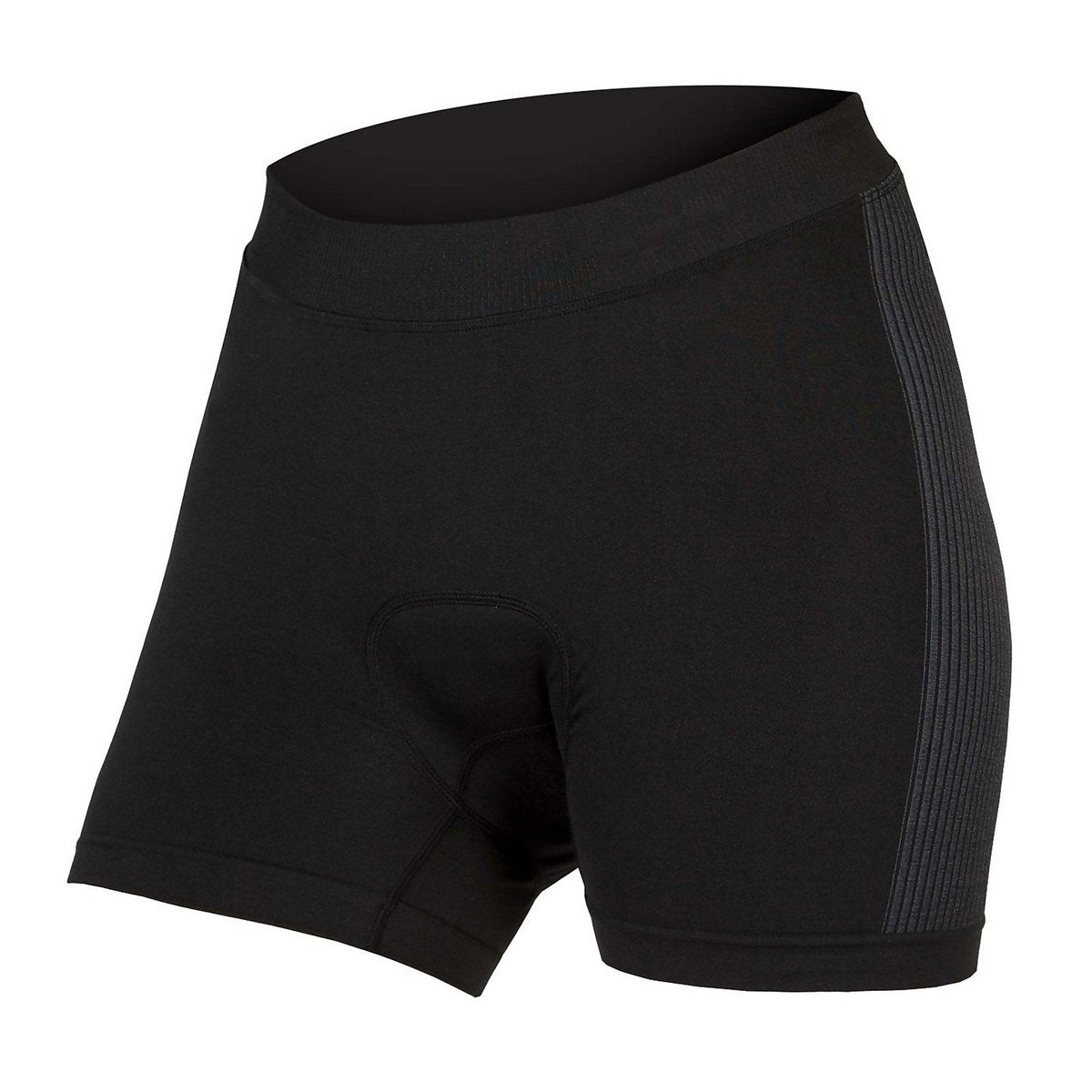 Endura Engineered Boxer Imbottito Ciclismo Donna – Black, vista frontale