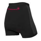 Endura Engineered Boxer Imbottito Ciclismo Donna – Black, vista retro