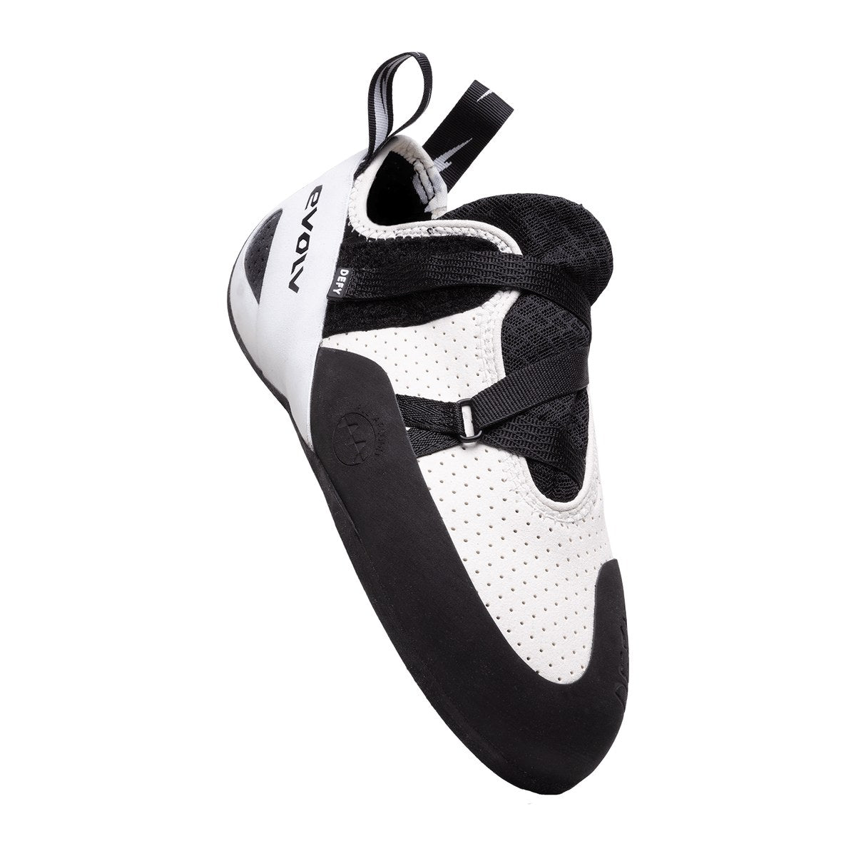 Evolv Defy Scarpette Arrampicata – Gray Black, dettaglio 1