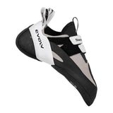Evolv Shaman 2S LV Scarpette Arrampicata – Gray White, vista frontale