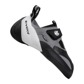 Evolv Zenist 2026 Scarpette Arrampicata – Stone White, vista frontale