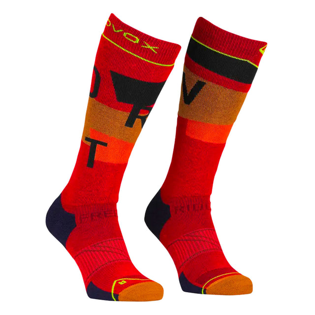 Ortovox FREERIDE LONG SOCKS COZY Uomo