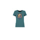 E9 Sunset T-Shirt Arrampicata Donna – Green Lake, davanti