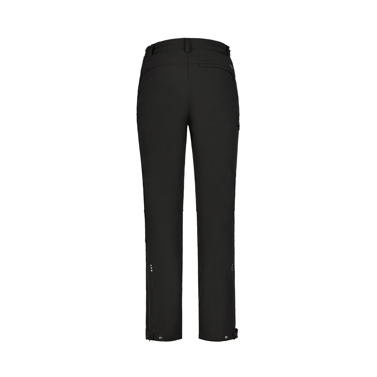Icepeak Bouton Pantaloni Softshell Uomo – Black, vista posteriore