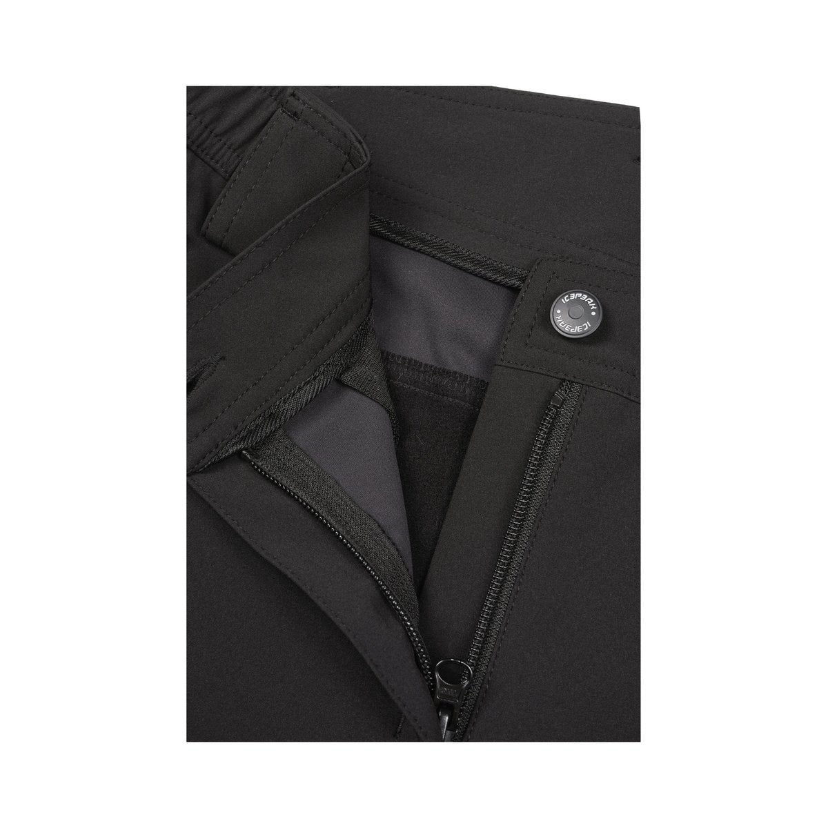 Icepeak Doral Pantaloni Softshell Donna – Black, dettaglio 1