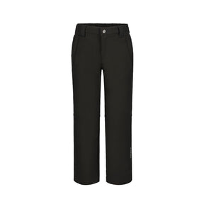 Icepeak Kabwe Pantaloni Softshell Junior – Black, vista frontale