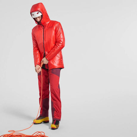 La Sportiva Alpine Guide GTX Pantaloni da Alpinismo Uomo – Mountain Red Redwood, dettaglio 5