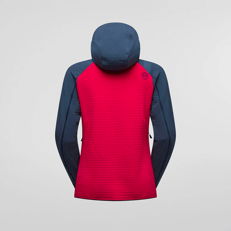 La Sportiva Bristen Thermal Felpa con Cappuccio Donna – Azalea Night Sky, dettaglio 4