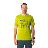 Dynafit T-shirt grafica in cotone uomo